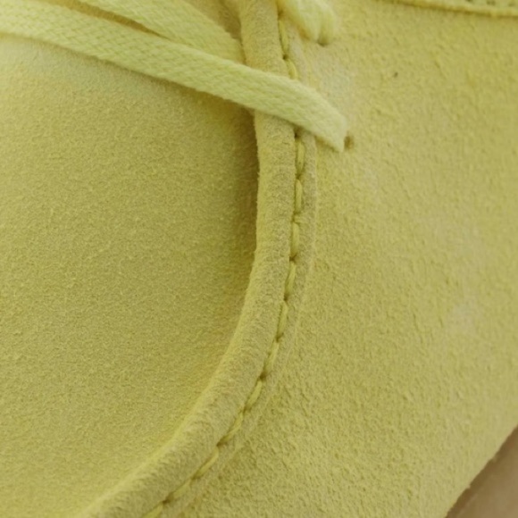 Clarks Originals Wallabee Yellow Men\'s Suede Shoe Moccasins Sz 9.5 US EU 41 main image 16